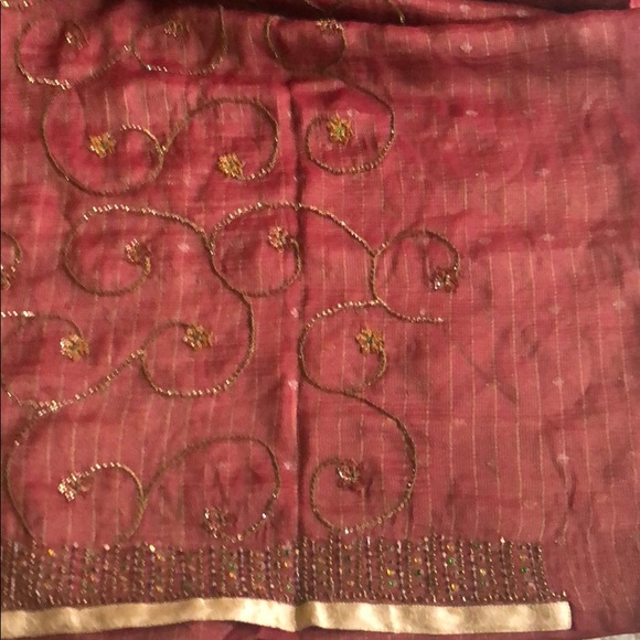 Final Sale-Indian sequined Saree - Picture 3 of 4